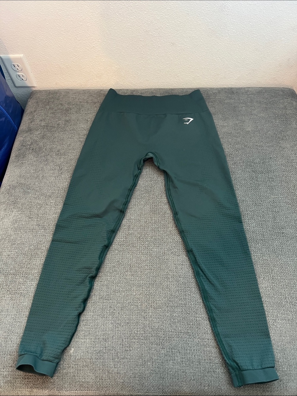 Gymshark High-Waist Seamless Leggings - Forest Green